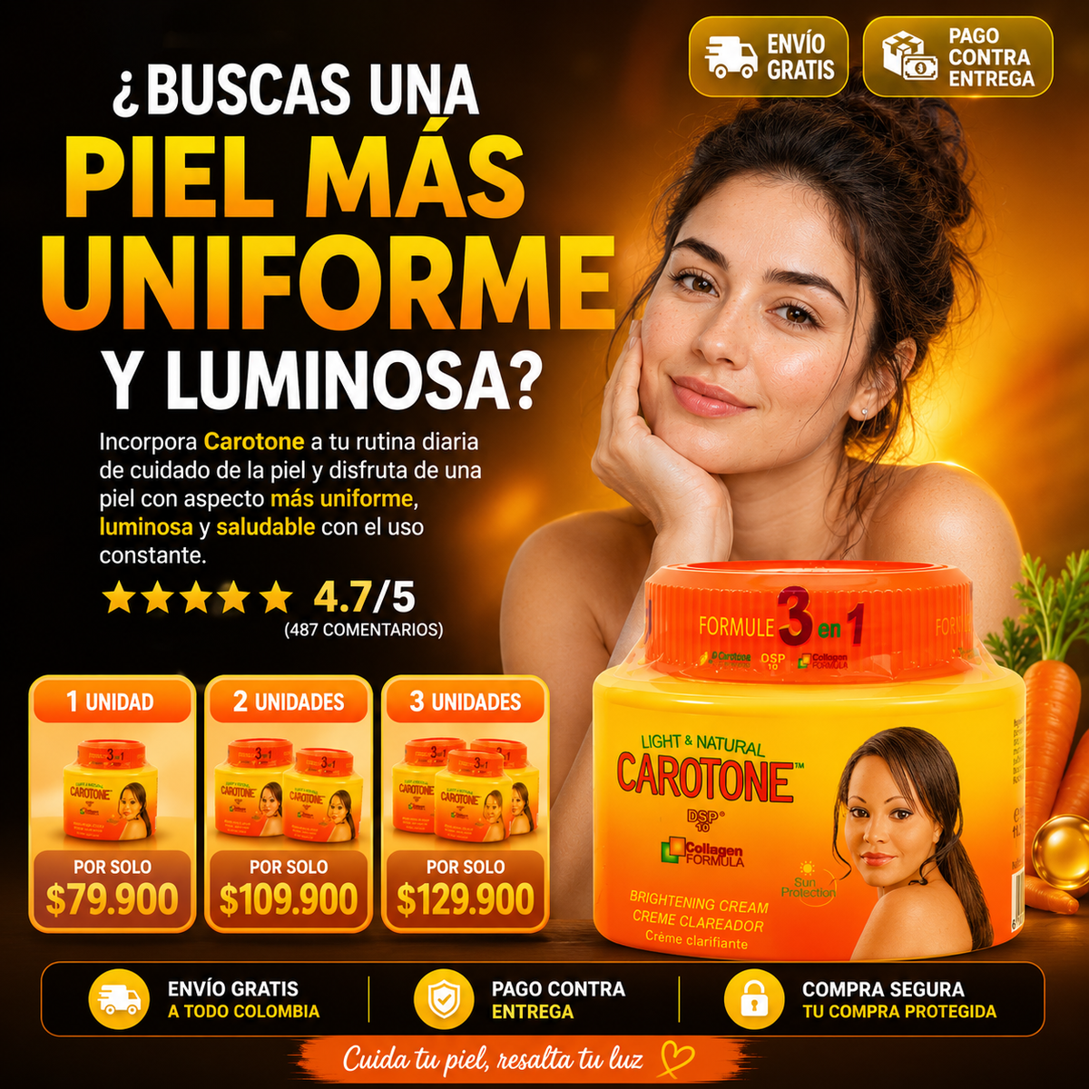 CAROTONE 300 ML + REGALO